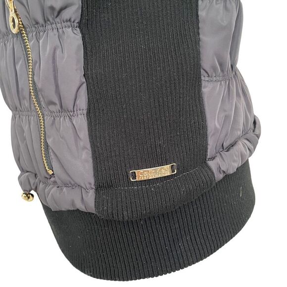 Calvin Klein performance women’s full zip puffer vest in dark gray size large - Picture 5 of 12